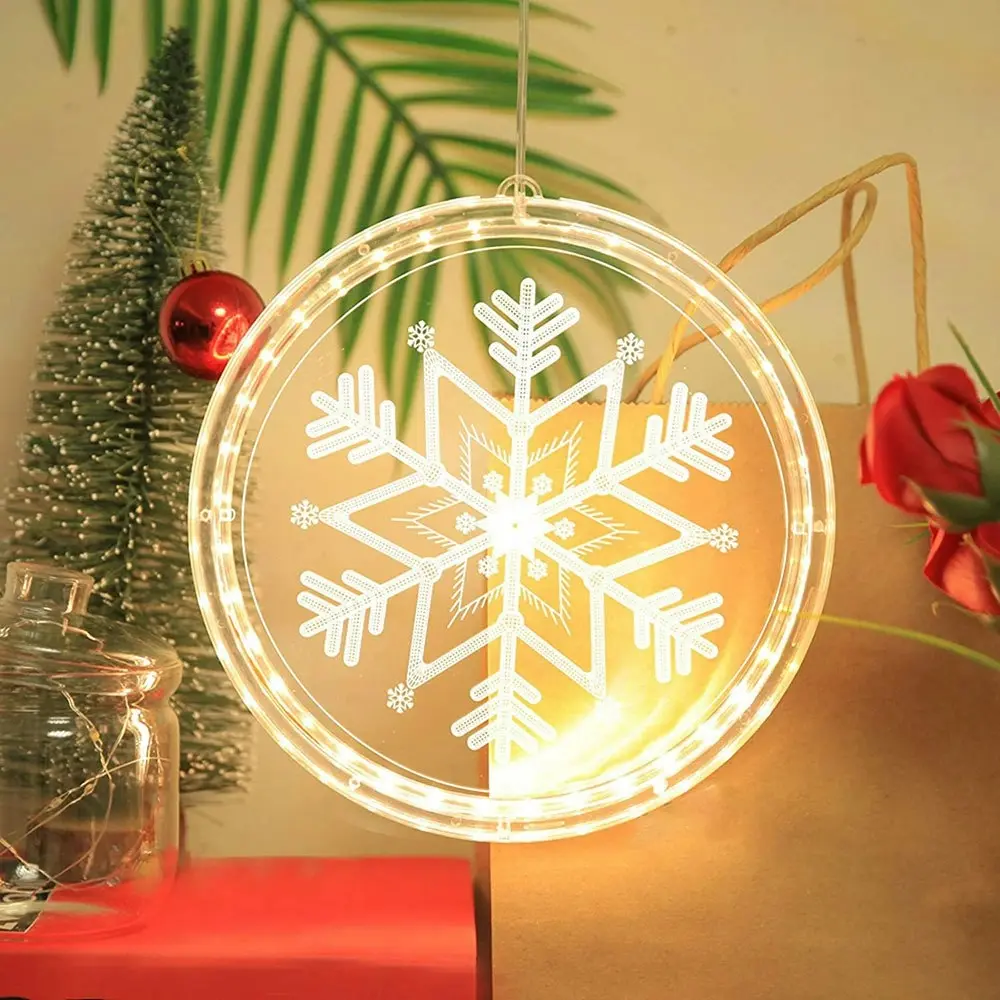 Christmas Led decoration lights 3D window decoration lights