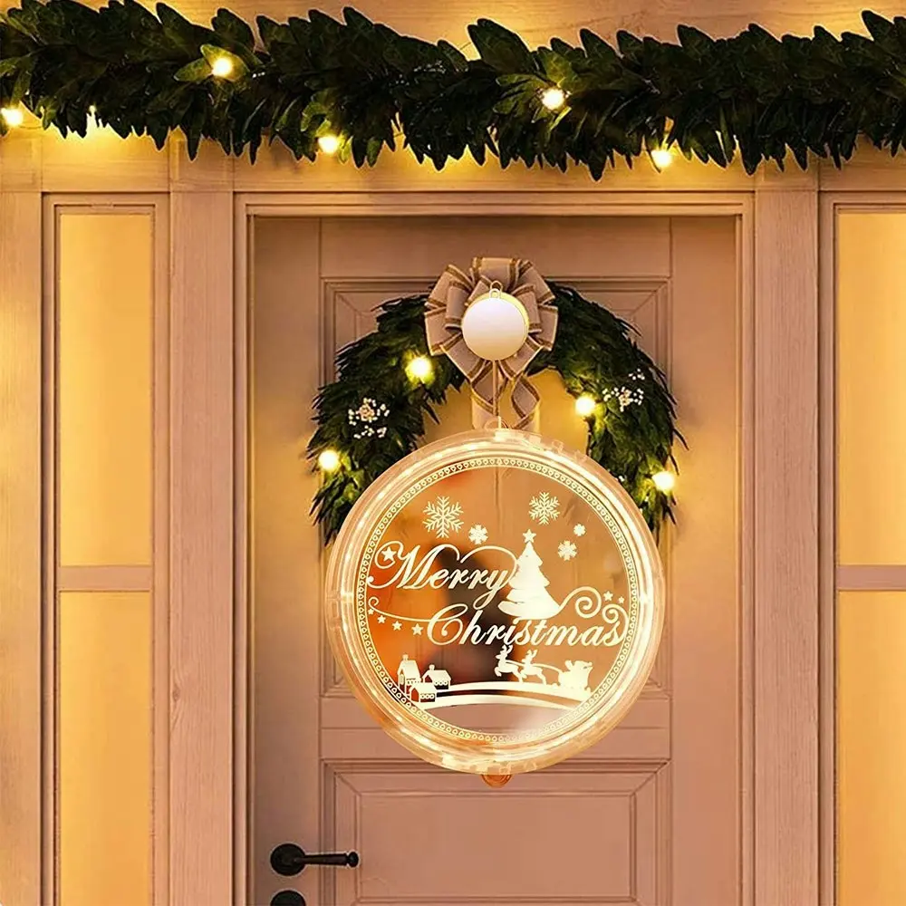 Christmas Led decoration lights 3D window decoration lights