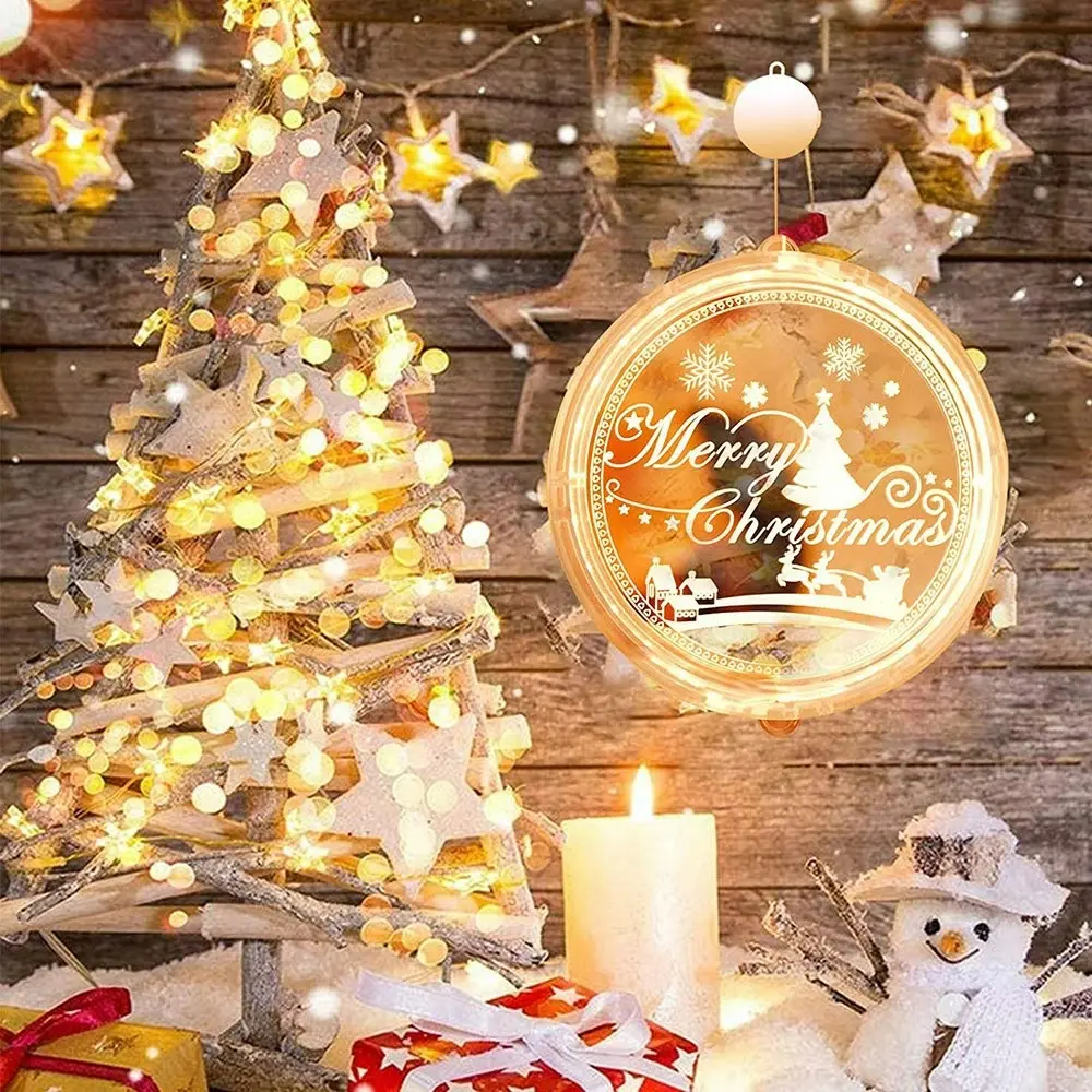 Christmas Led decoration lights 3D window decoration lights