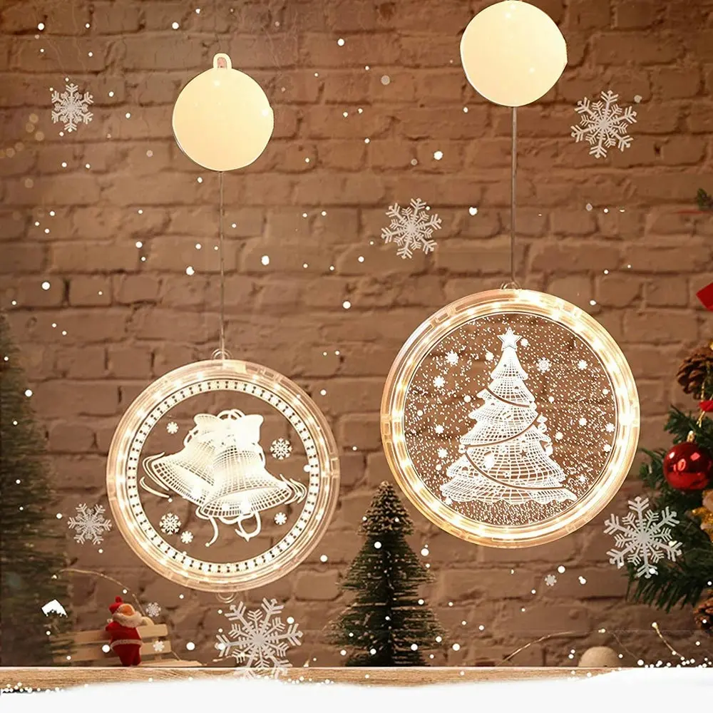 Christmas Led decoration lights 3D window decoration lights