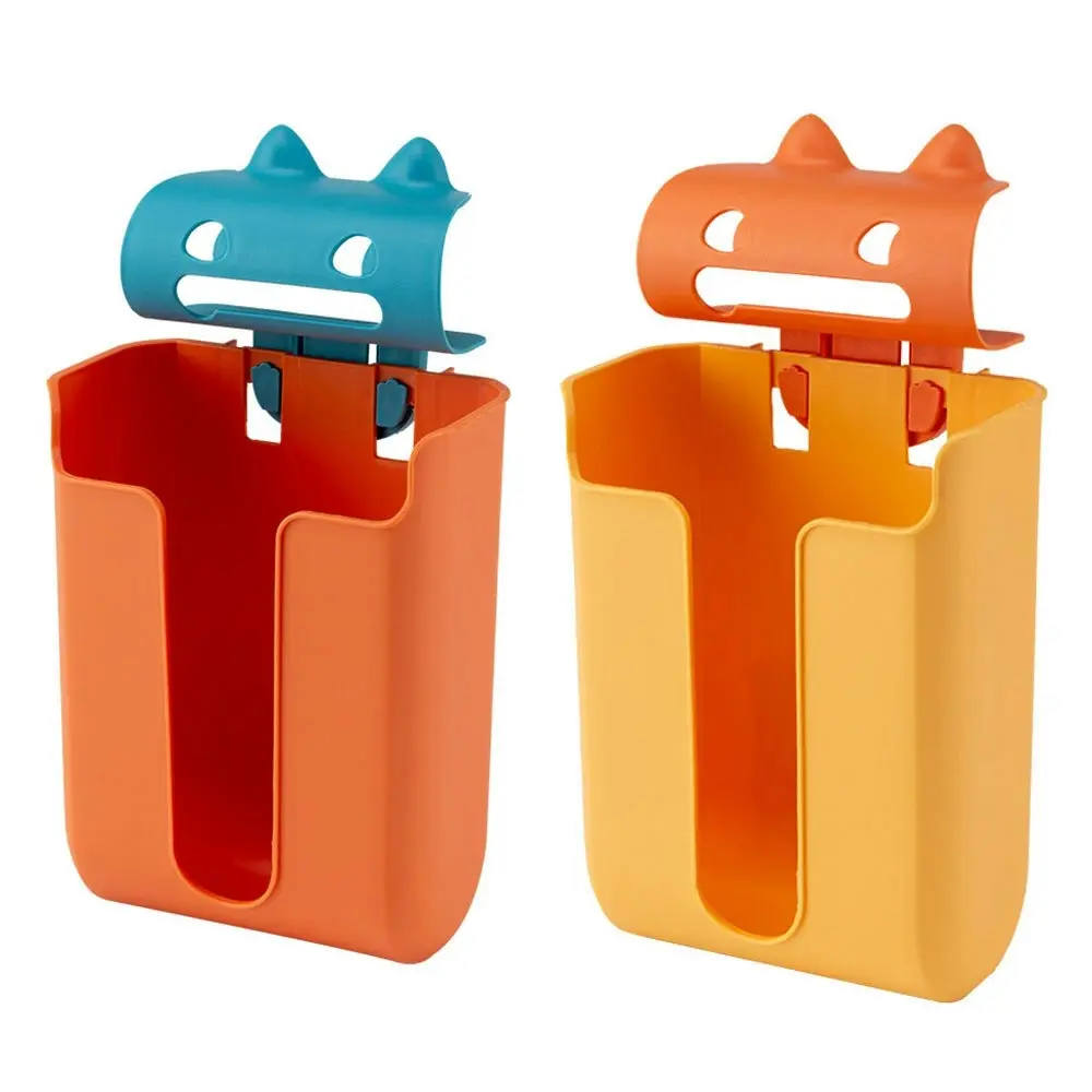 2Pcs Wall Mounted Garbage Bag Storage Box Tissue Storage Box