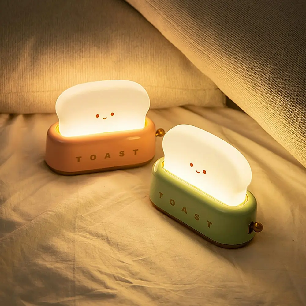 Bread Maker Night Light Warm Light Bedroom Bedside Lamp