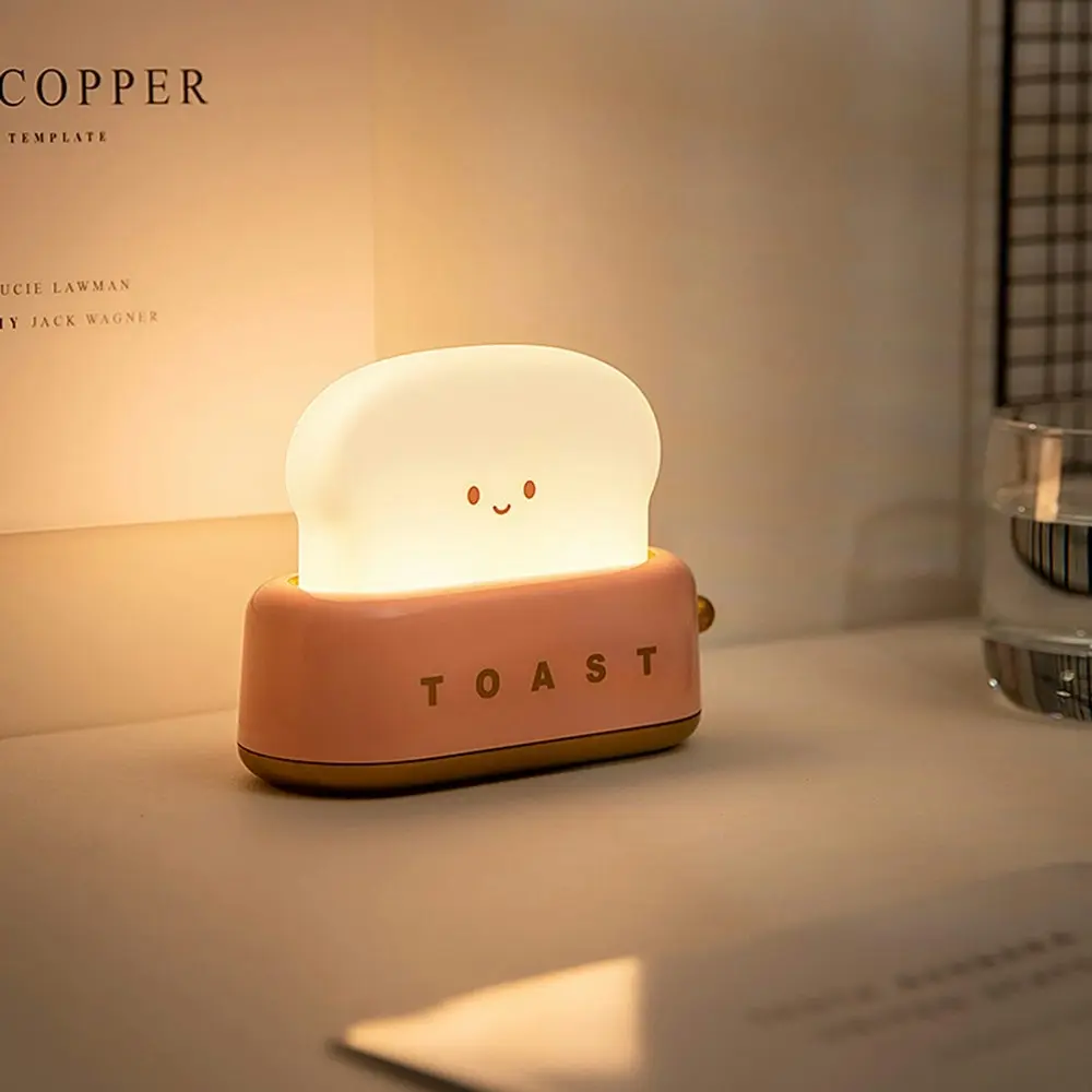 Bread Maker Night Light Warm Light Bedroom Bedside Lamp