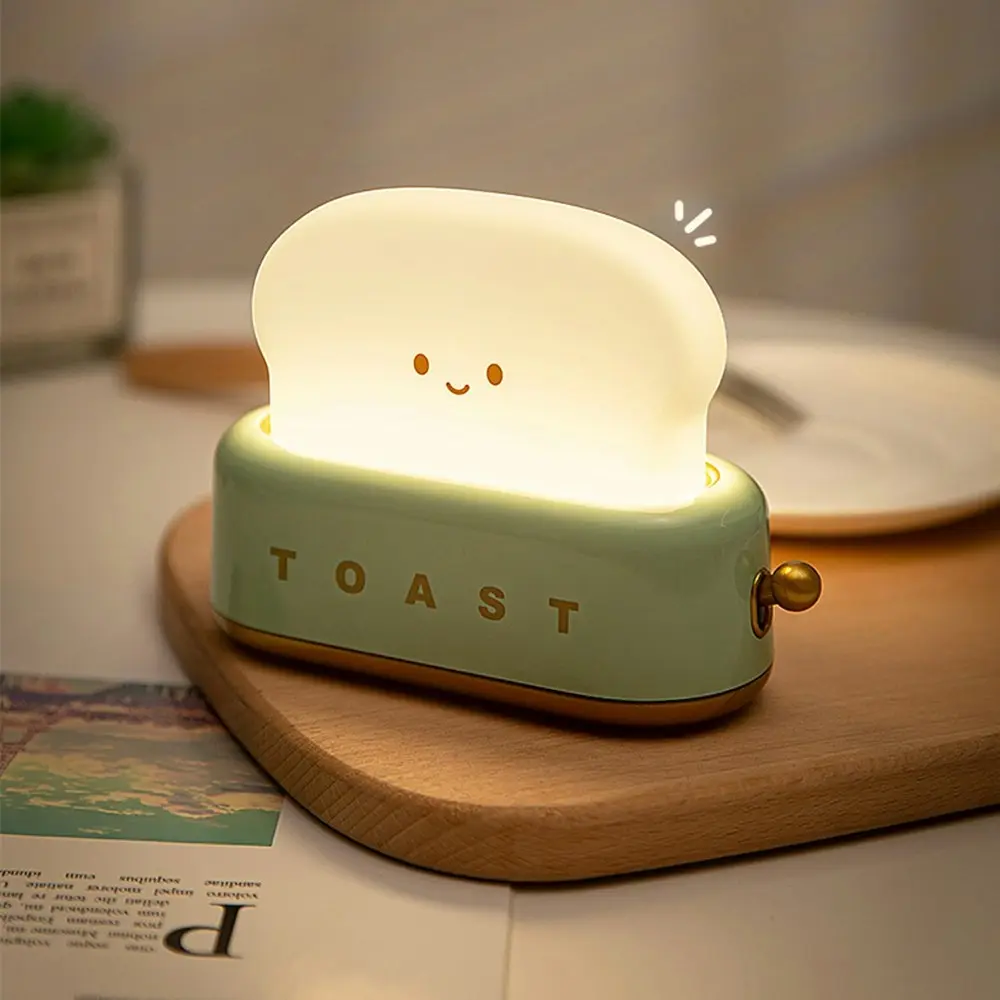 Bread Maker Night Light Warm Light Bedroom Bedside Lamp