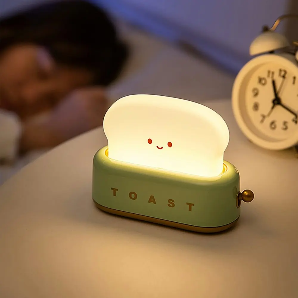 Bread Maker Night Light Warm Light Bedroom Bedside Lamp