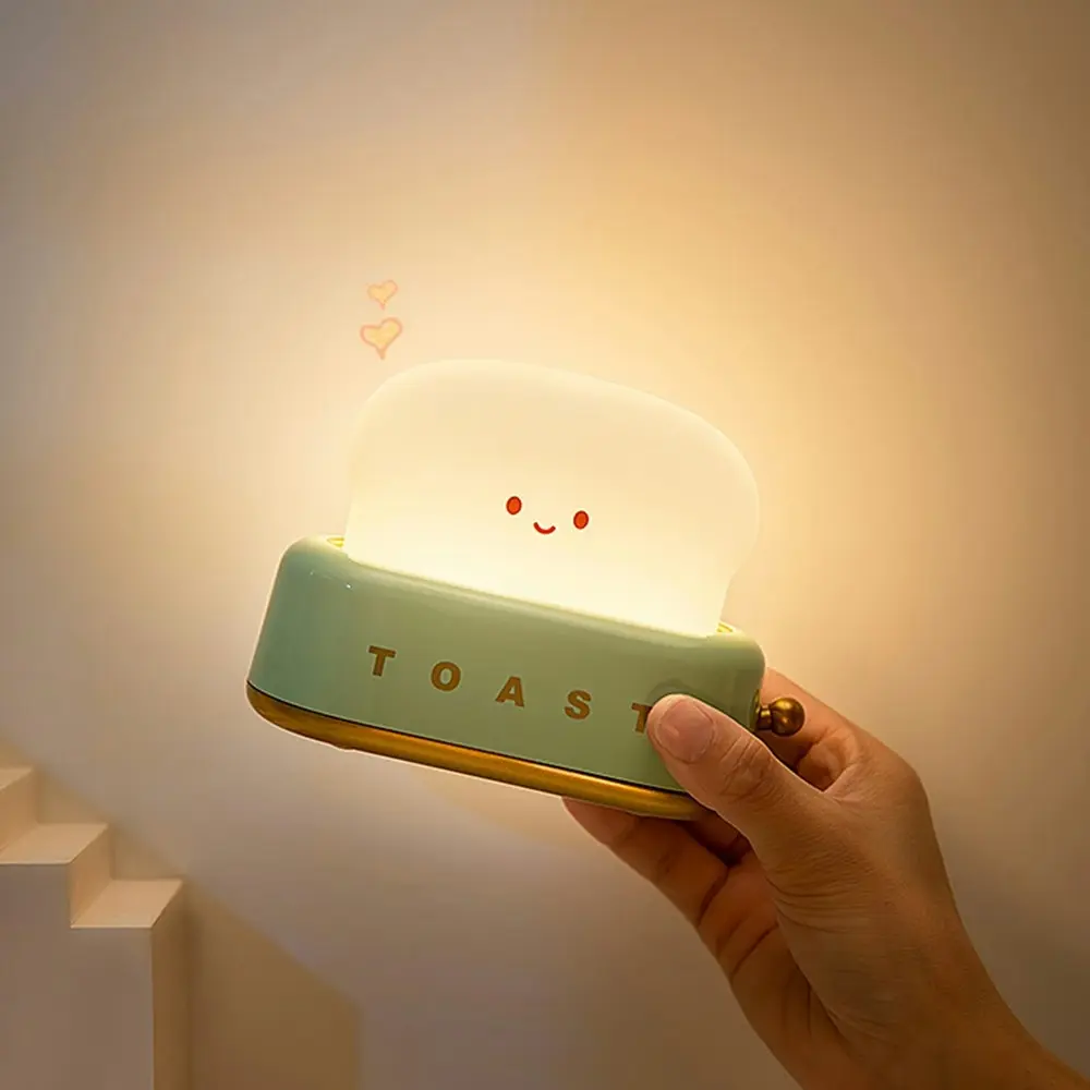 Bread Maker Night Light Warm Light Bedroom Bedside Lamp