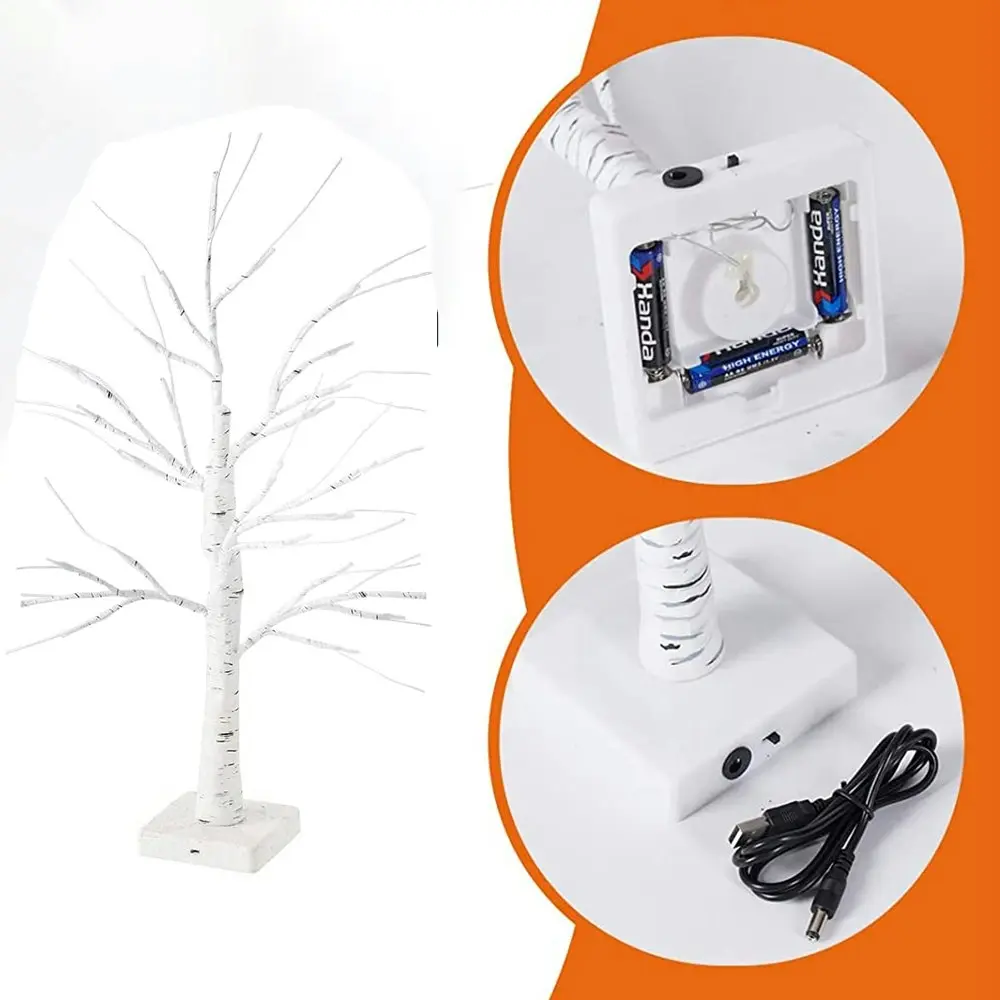 LED Birch Tree Light Tabletop Decoration Lights For Home Bedroom Decorations