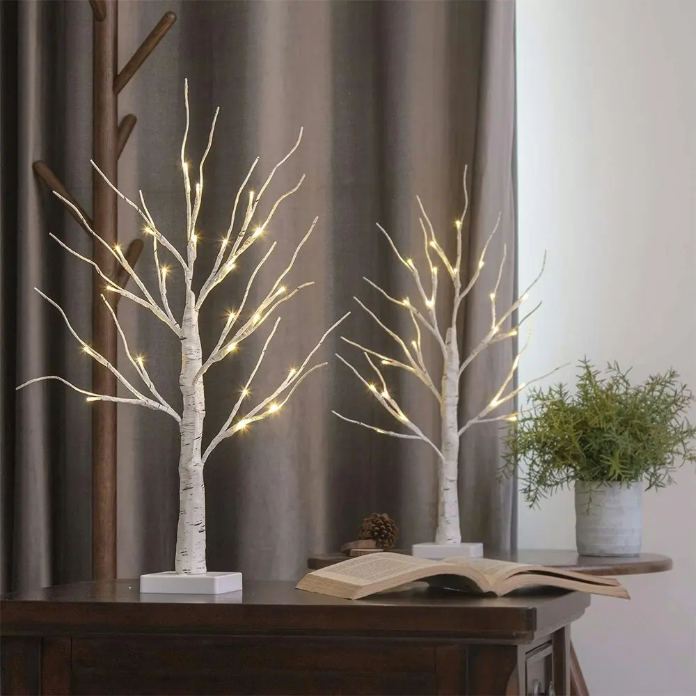 LED Birch Tree Light Tabletop Decoration Lights For Home Bedroom Decorations