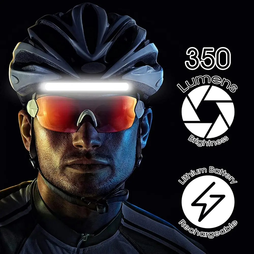 Waving sensor COB headlight USB charging LED strong Headlamp Head Torch