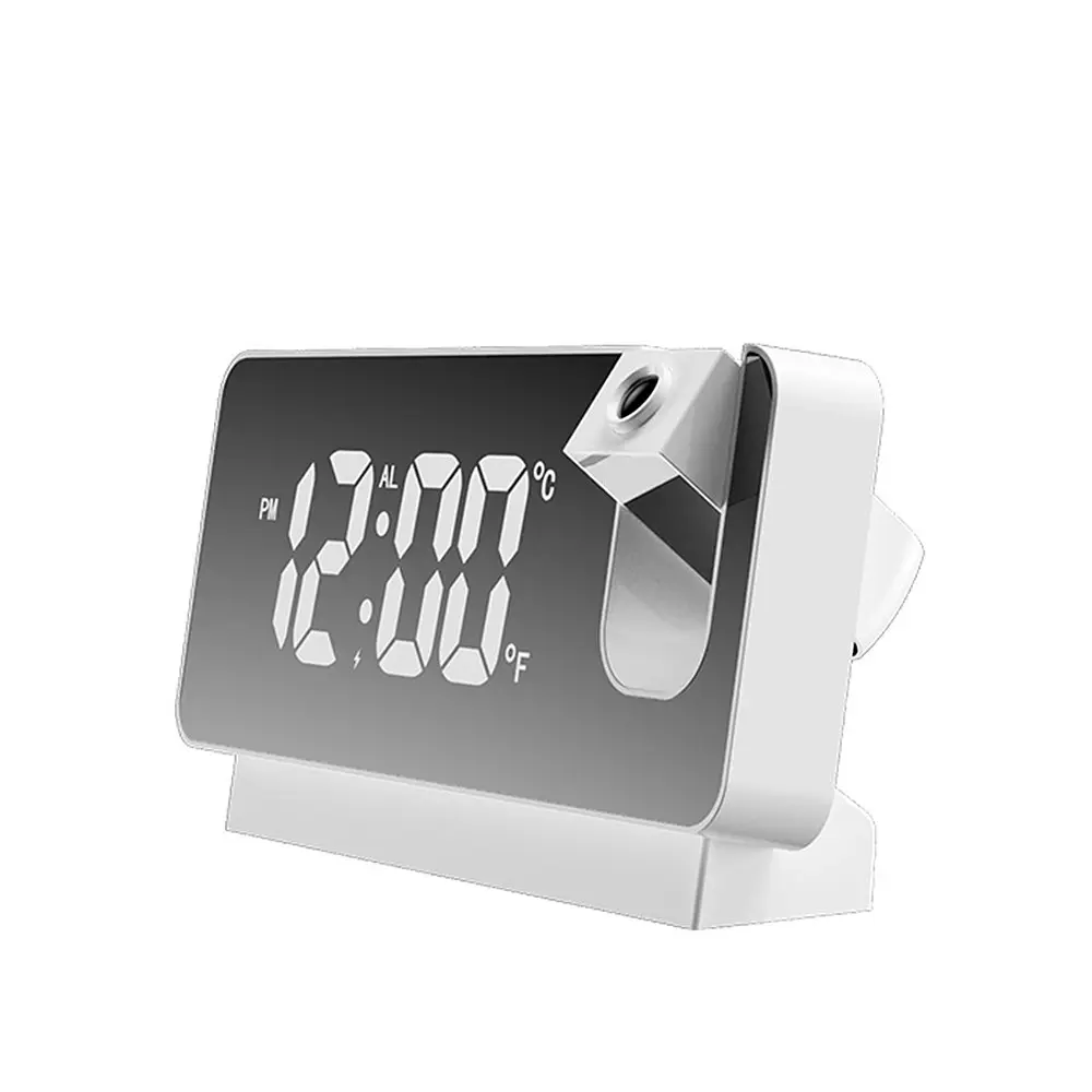 LED Projection Electronic Alarm Clock With Temperature