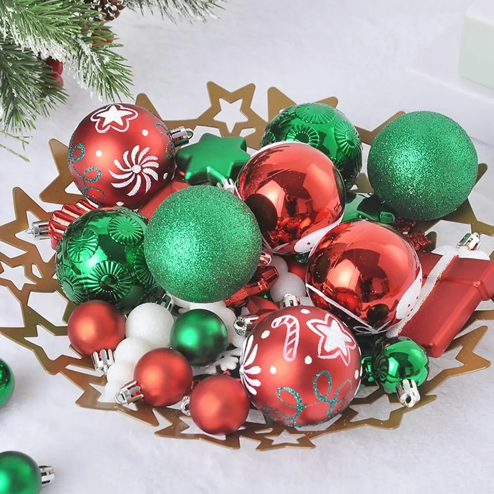 70Pcs Christmas Ball Ornaments Christmas Tree Decorations Party Decorations