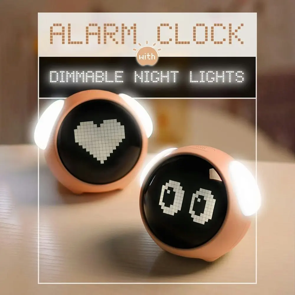 Expression Alarm Clock With Night Light