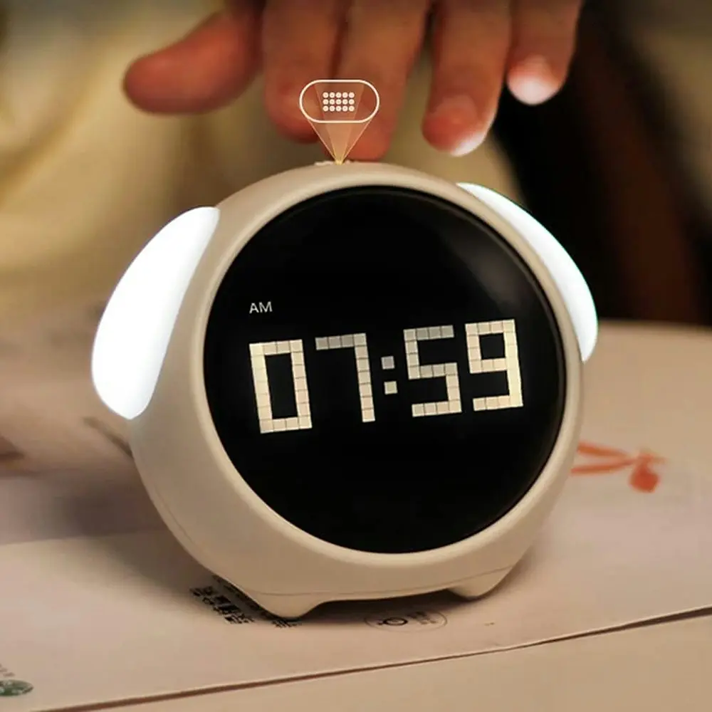 Expression Alarm Clock With Night Light