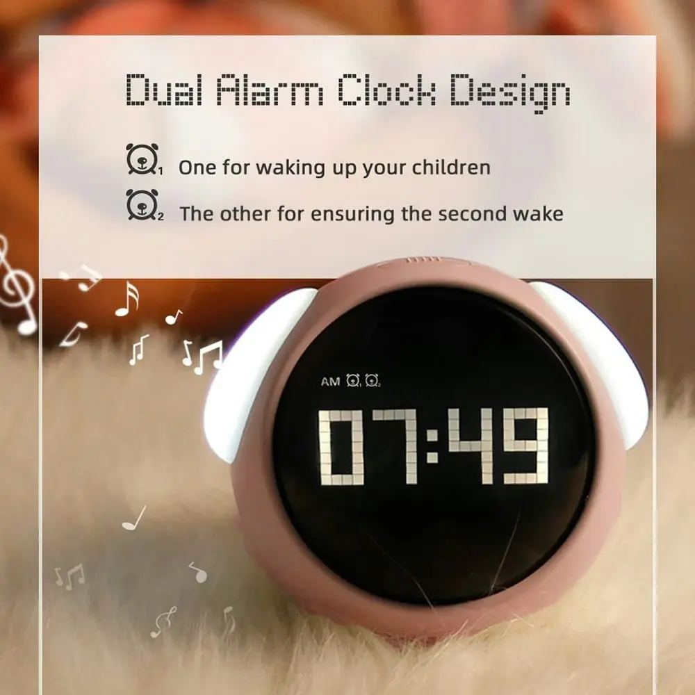 Expression Alarm Clock With Night Light