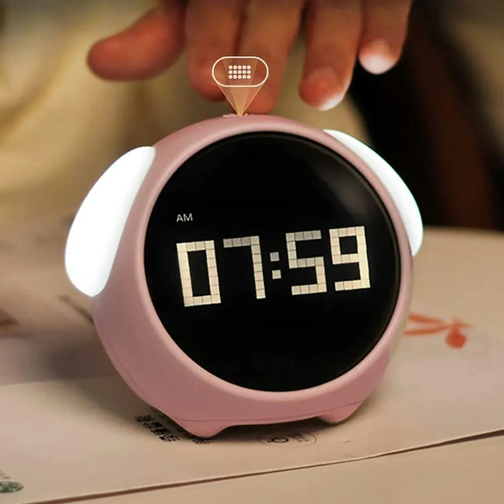 Expression Alarm Clock With Night Light