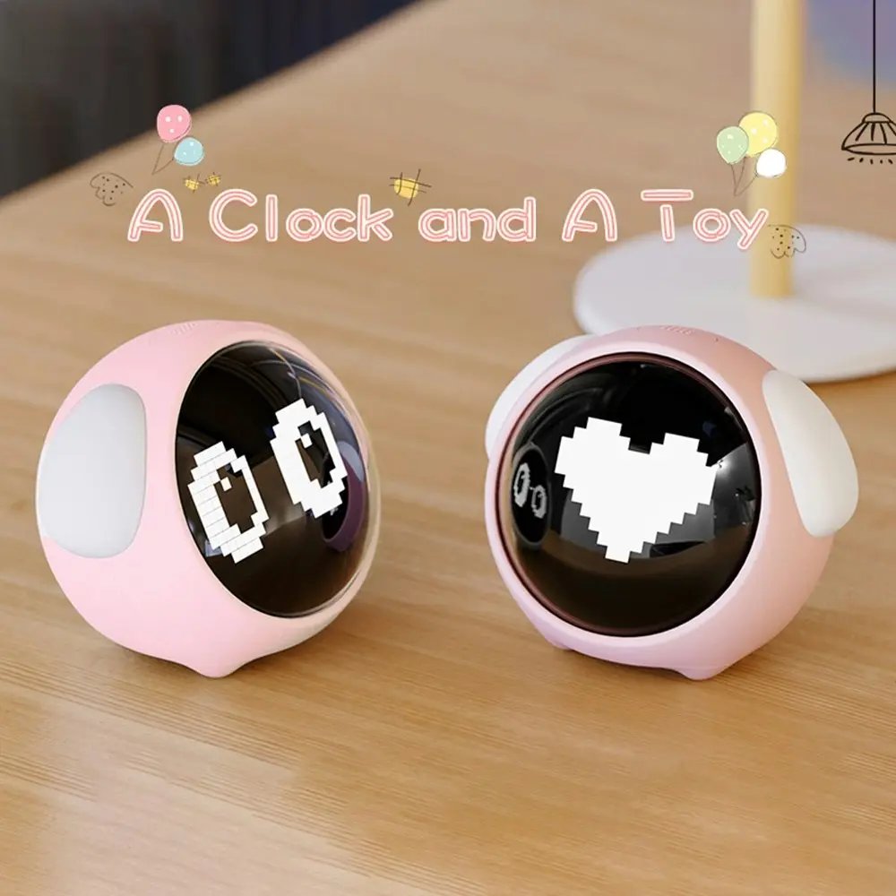 Expression Alarm Clock With Night Light