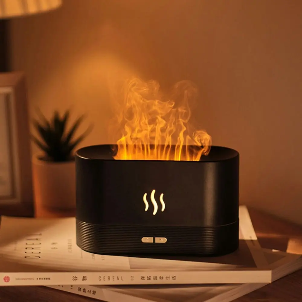 Air humidifier 3D simulation flame aromatherapy machine