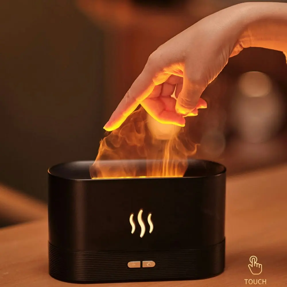 Air humidifier 3D simulation flame aromatherapy machine