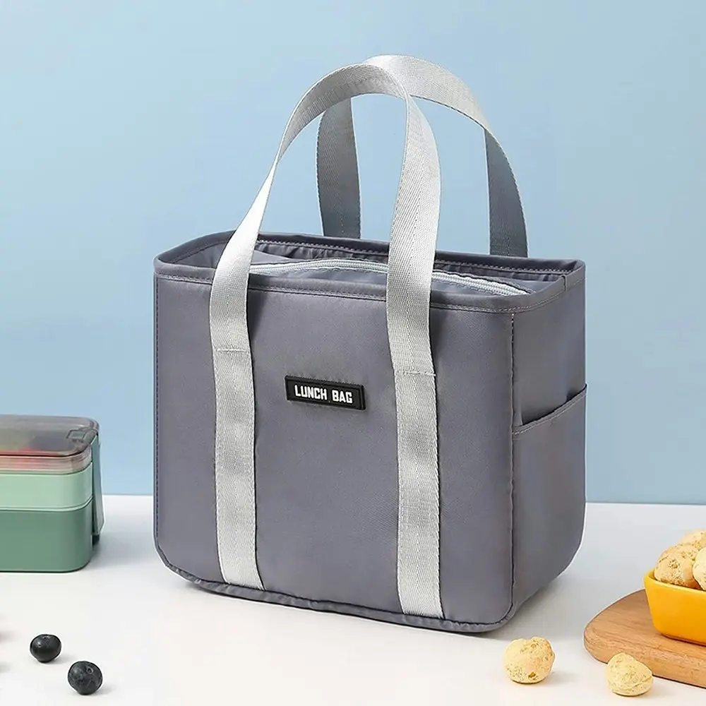 Insulation Bag Reusable Insulated Lunch Box Large Capacity Folding Picnic Bag