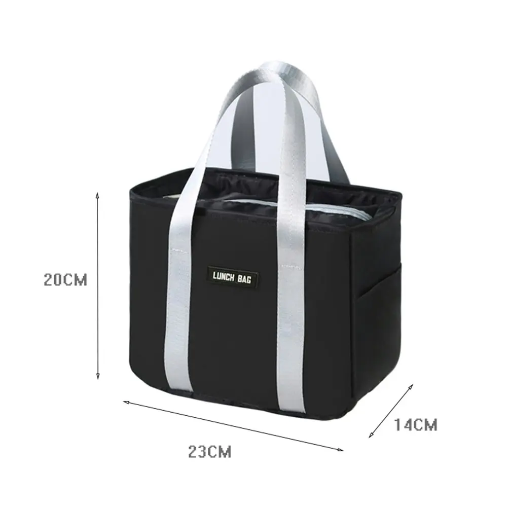 Insulation Bag Reusable Insulated Lunch Box Large Capacity Folding Picnic Bag