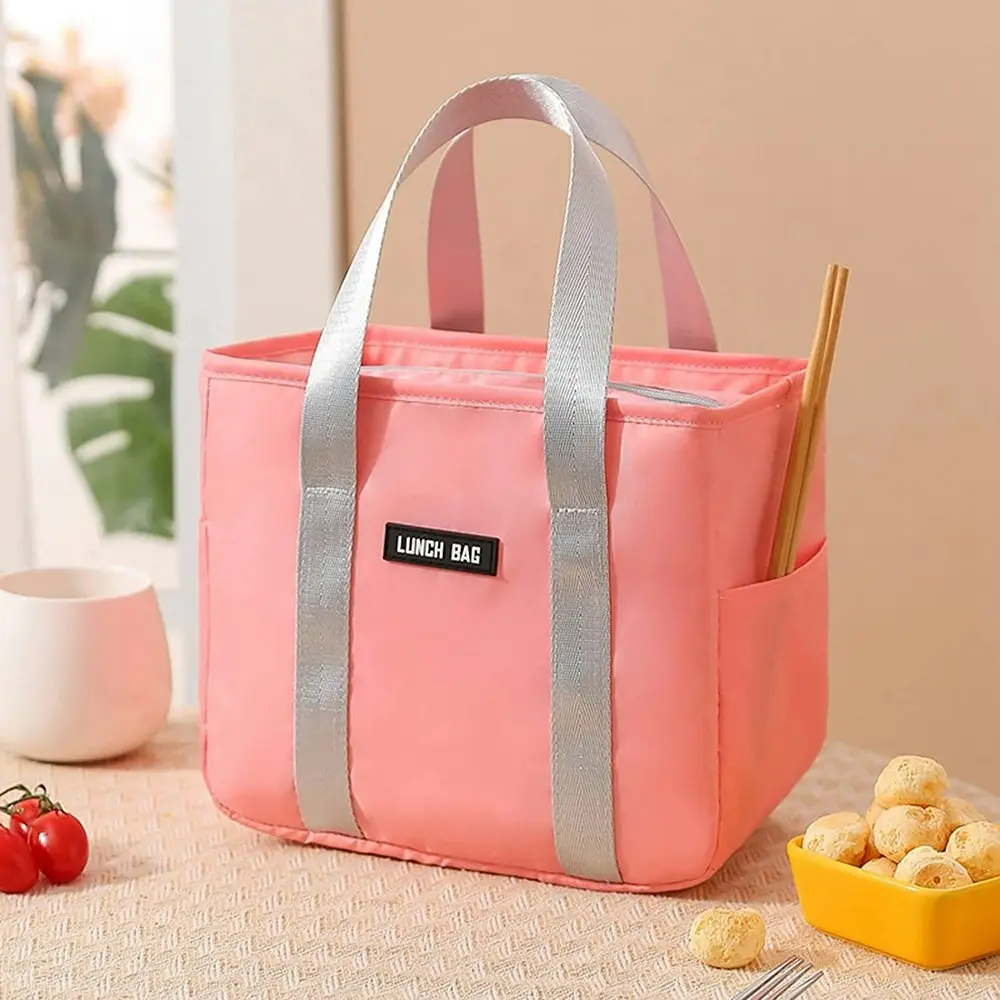 Insulation Bag Reusable Insulated Lunch Box Large Capacity Folding Picnic Bag