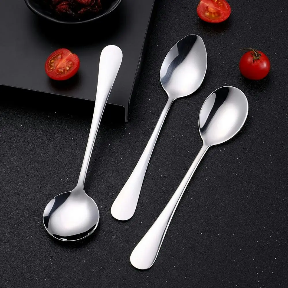 4pcs Food Portable Cutlery Stainless Steel Table Fork Spoon Dinner Set