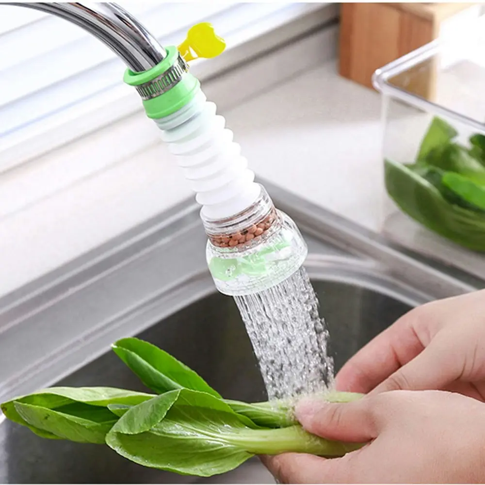 3 Pack 360¡ã Extendable splash-proof Faucet Filter