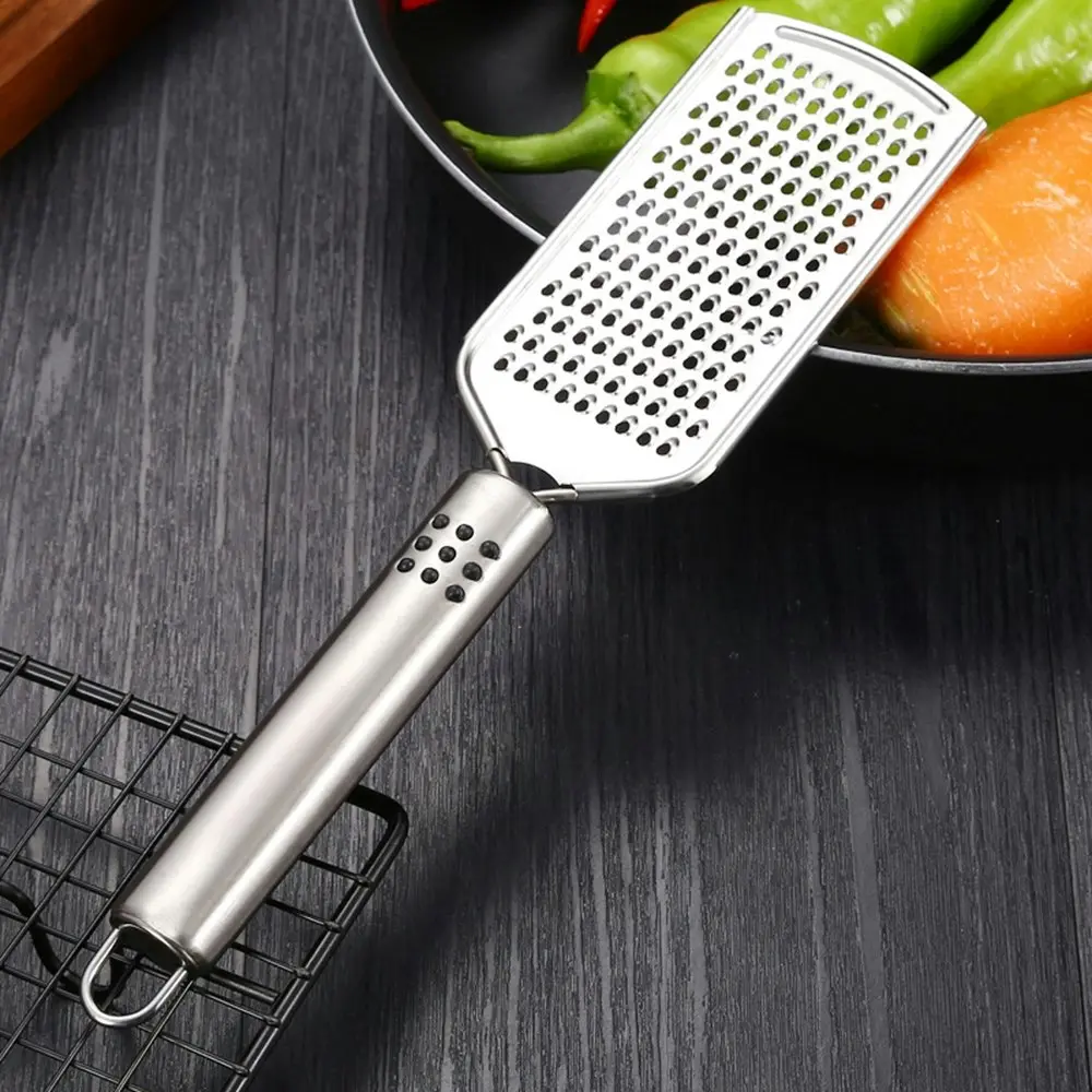 2Pcs Kitchen Cheese Grater Stainless Steel Radish Grater Lemon Zester Grater