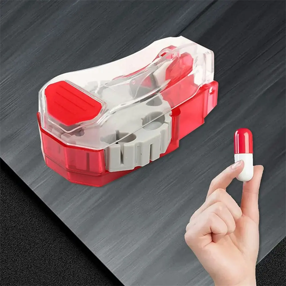 Medicine Cutter Portable Drug Tablet Splitter Pill Divider Box