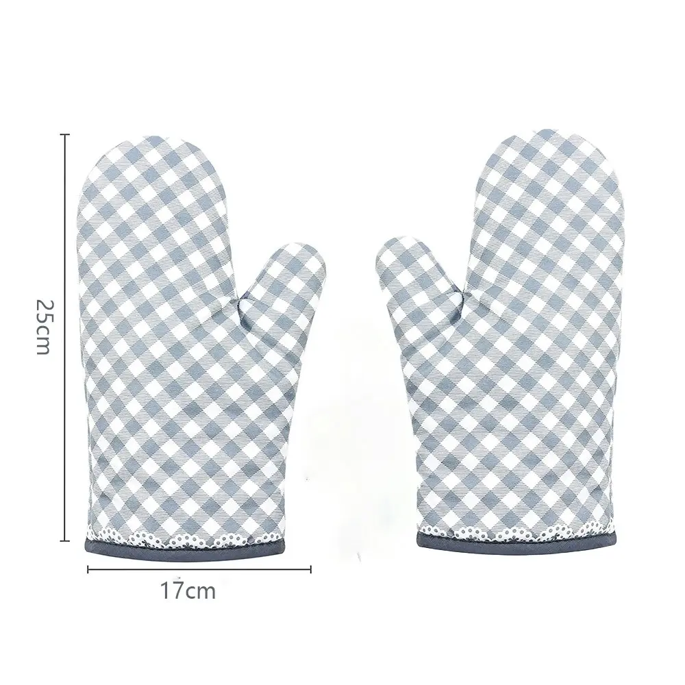 2 Pack Oven Baking Gloves Heat Resistant Oven Mitts for Kitchen Cooking