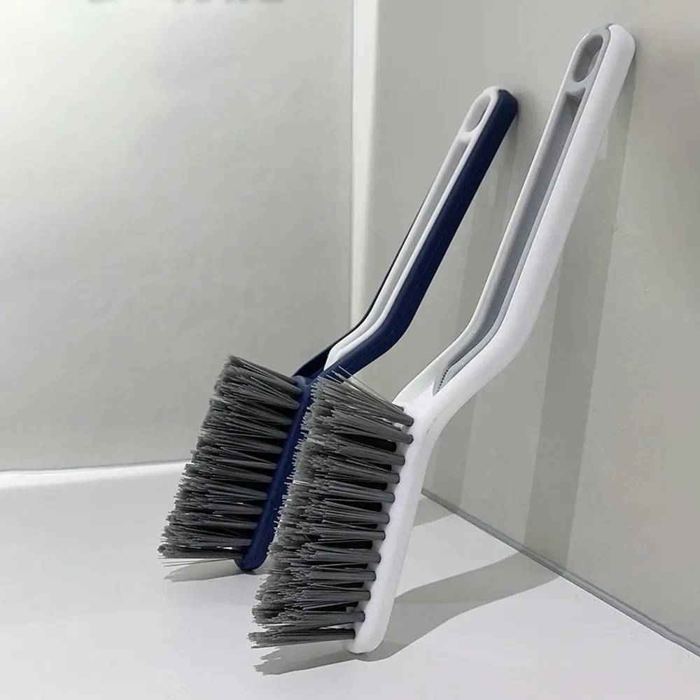 2Pcs 2 in 1 Cleaning Brush Floor Brush Bathroom Gap Bristle Brush