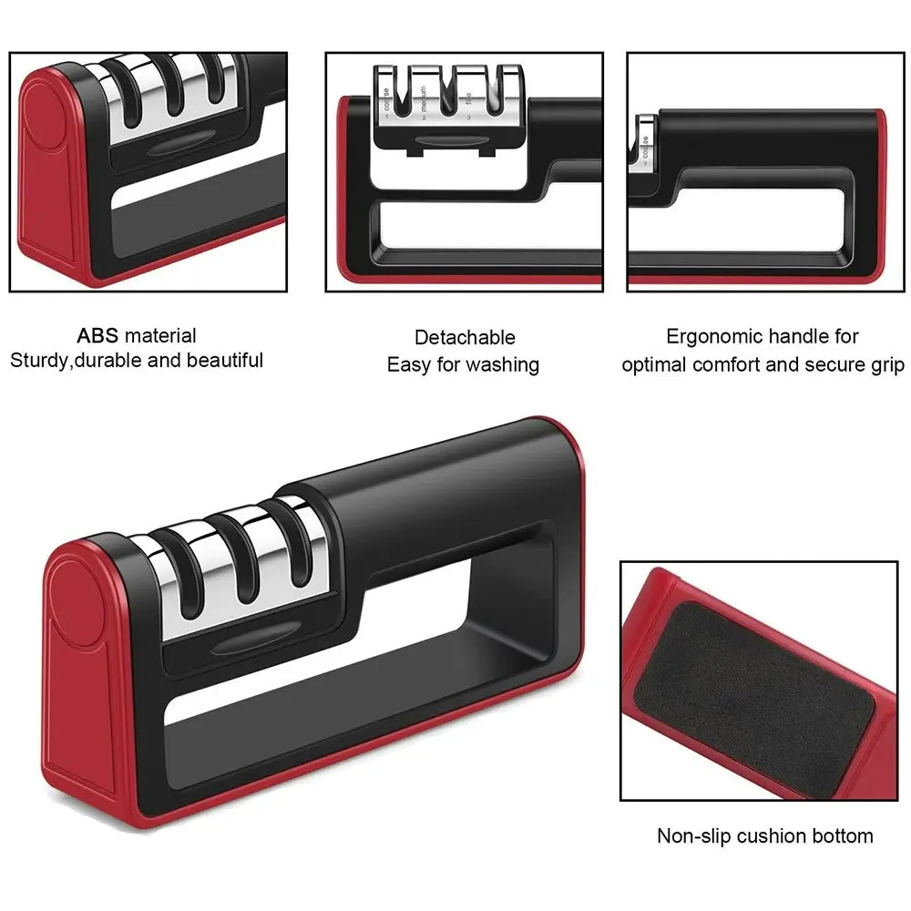 Household Quick Sharpener Kitchen Level 3 Sharpening Tool