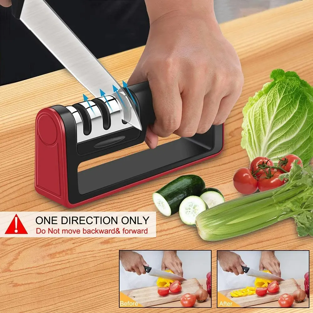 Household Quick Sharpener Kitchen Level 3 Sharpening Tool