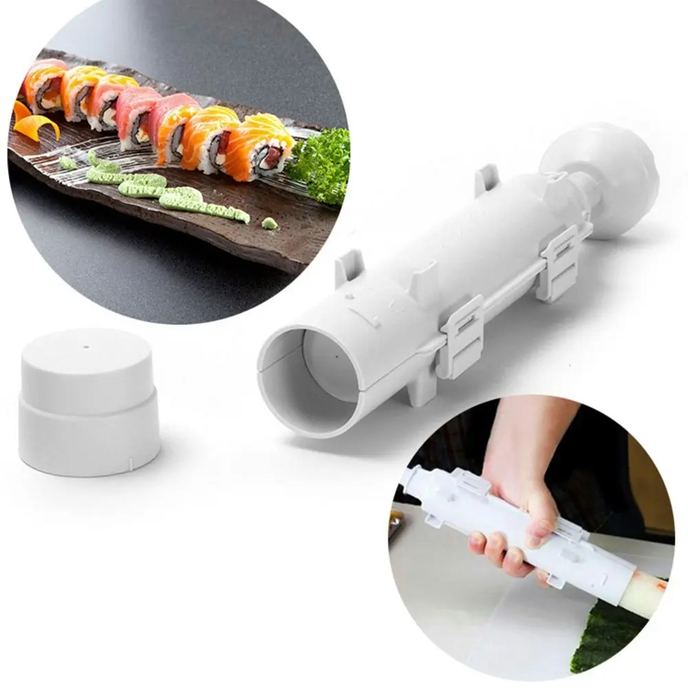 Sushi Maker Roller Rice Mold Vegetable Meat Rolling Gadgets DIY Sushi  Machine