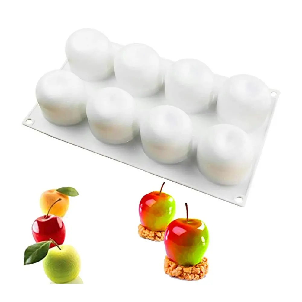 3D Fruit Silicone Mold For Cakes French Dessert Ice Cream Cake Decorating Mold