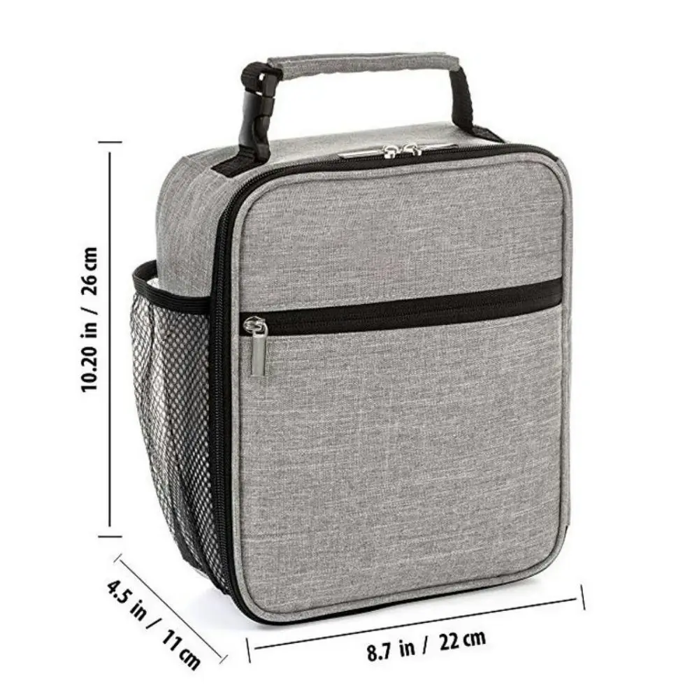 Lunch Box Men Women Lunch Bag Office Work School Reusable Portable Lunchbox