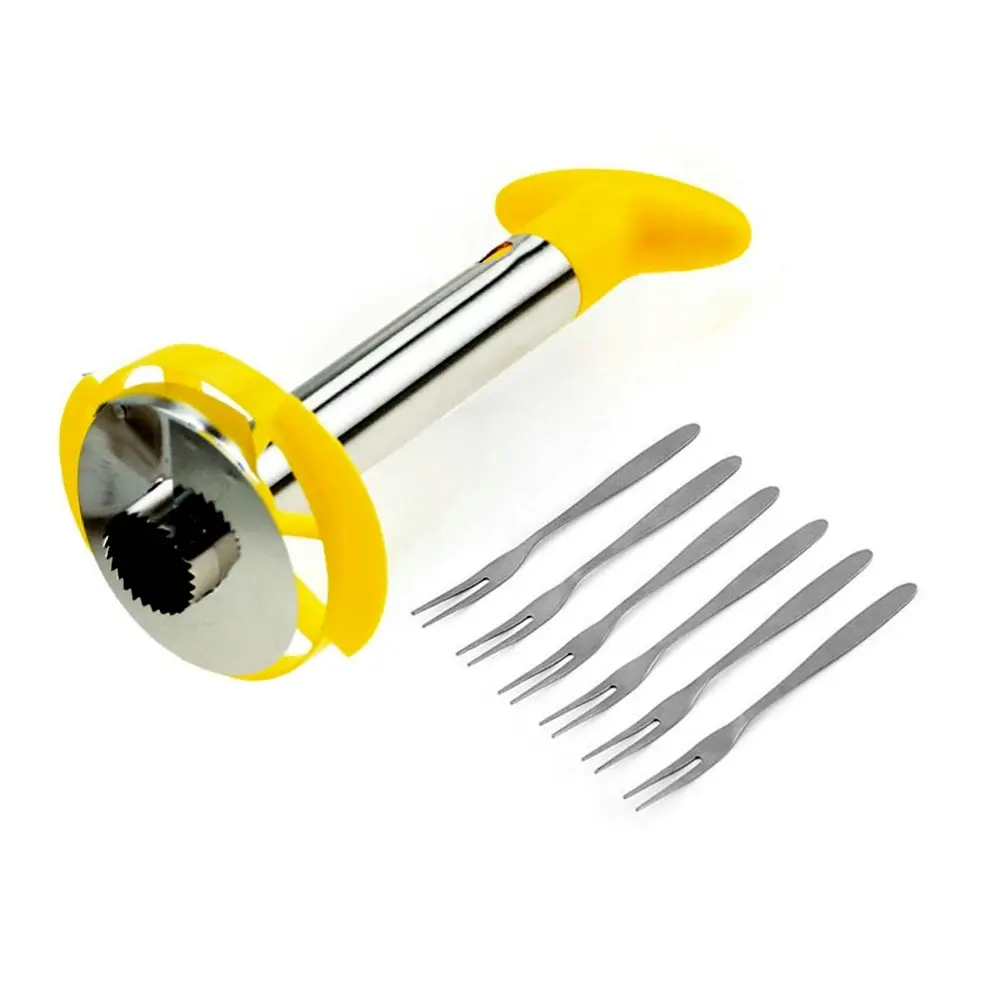 Stainless steel fruit pineapple peeler corer slicer cutter