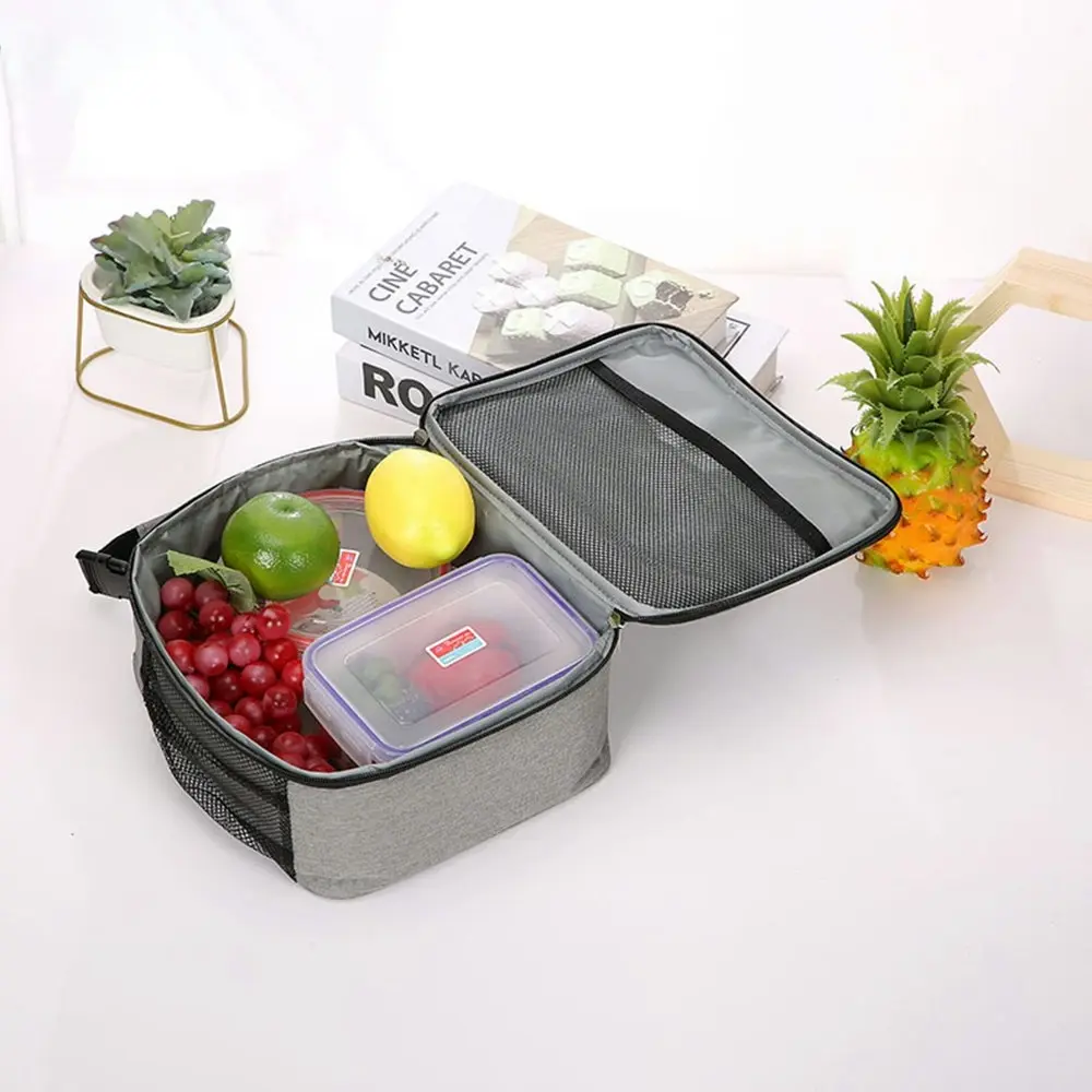 Lunch bag portable cooler bag outdoor picnic lunch box bag