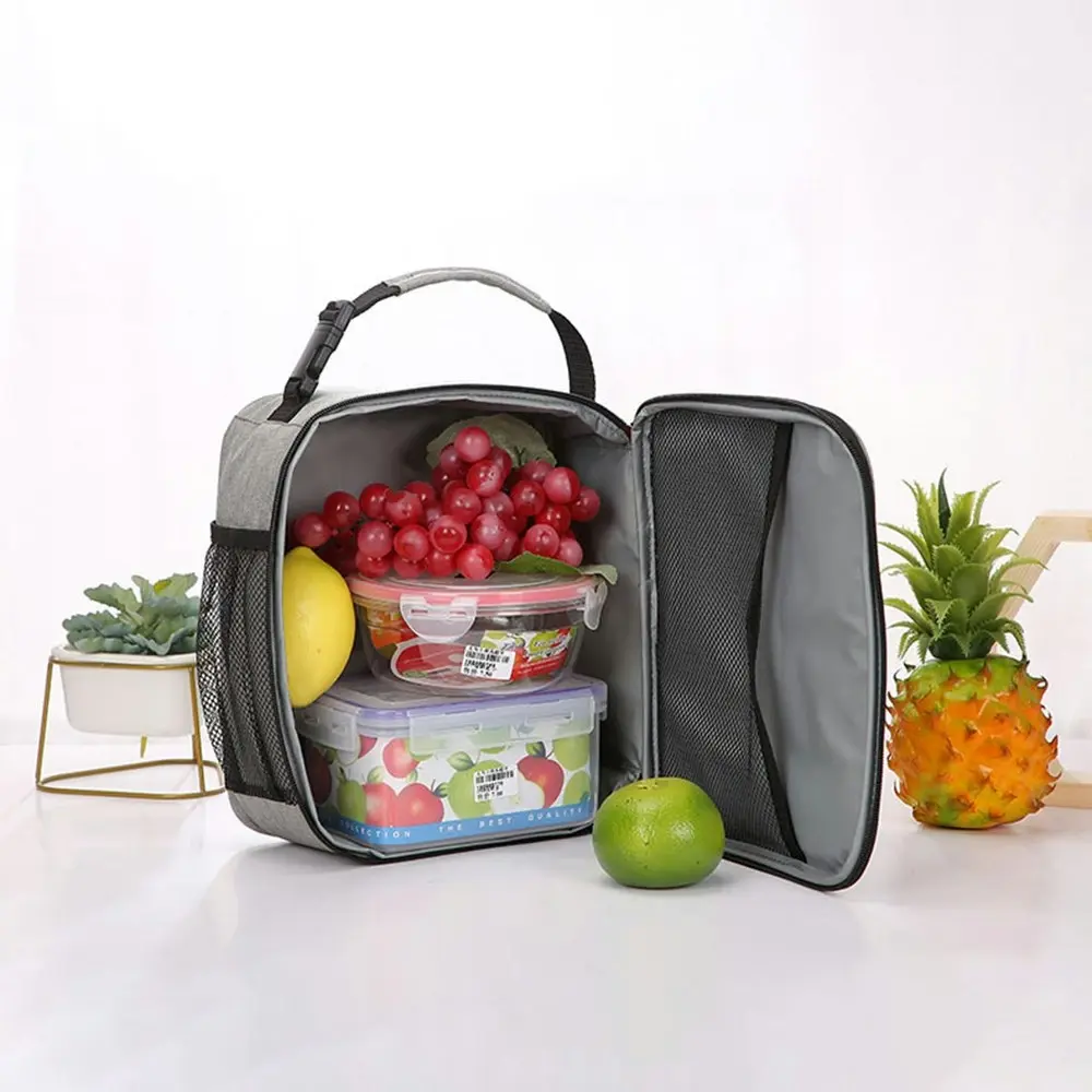 Lunch bag portable cooler bag outdoor picnic lunch box bag