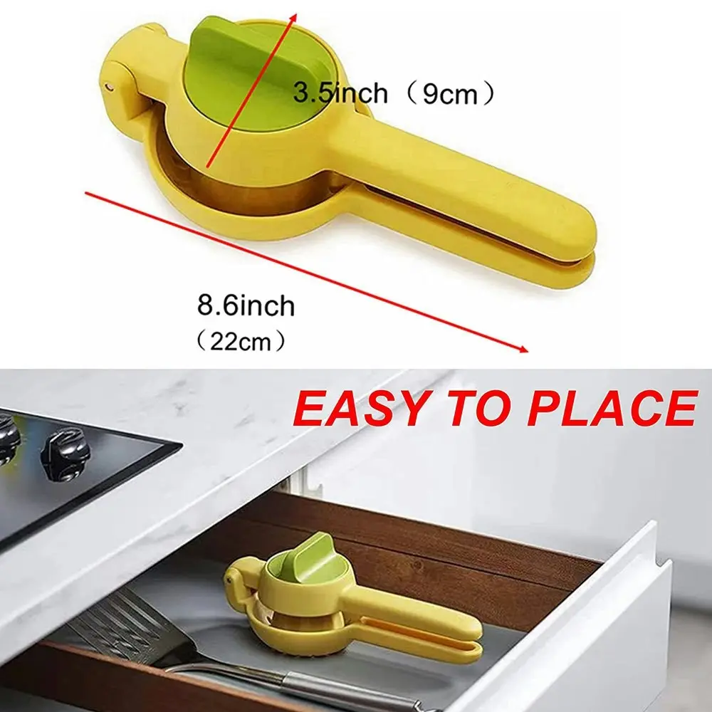 2pcs Manual Juicer Citrus Lemon Squeezer Fruit Juicer Hand Juicer Kitchen Tool