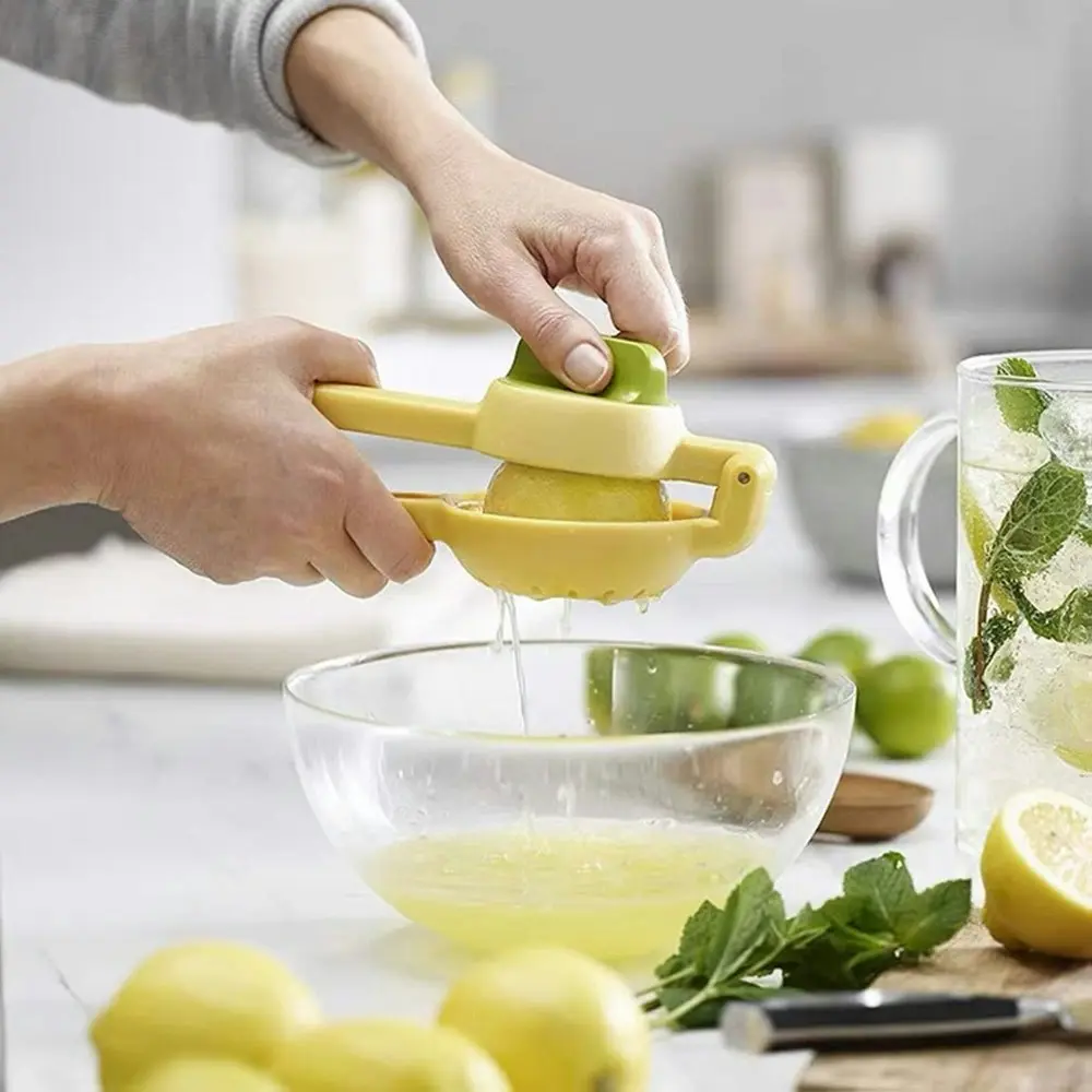 2pcs Manual Juicer Citrus Lemon Squeezer Fruit Juicer Hand Juicer Kitchen Tool