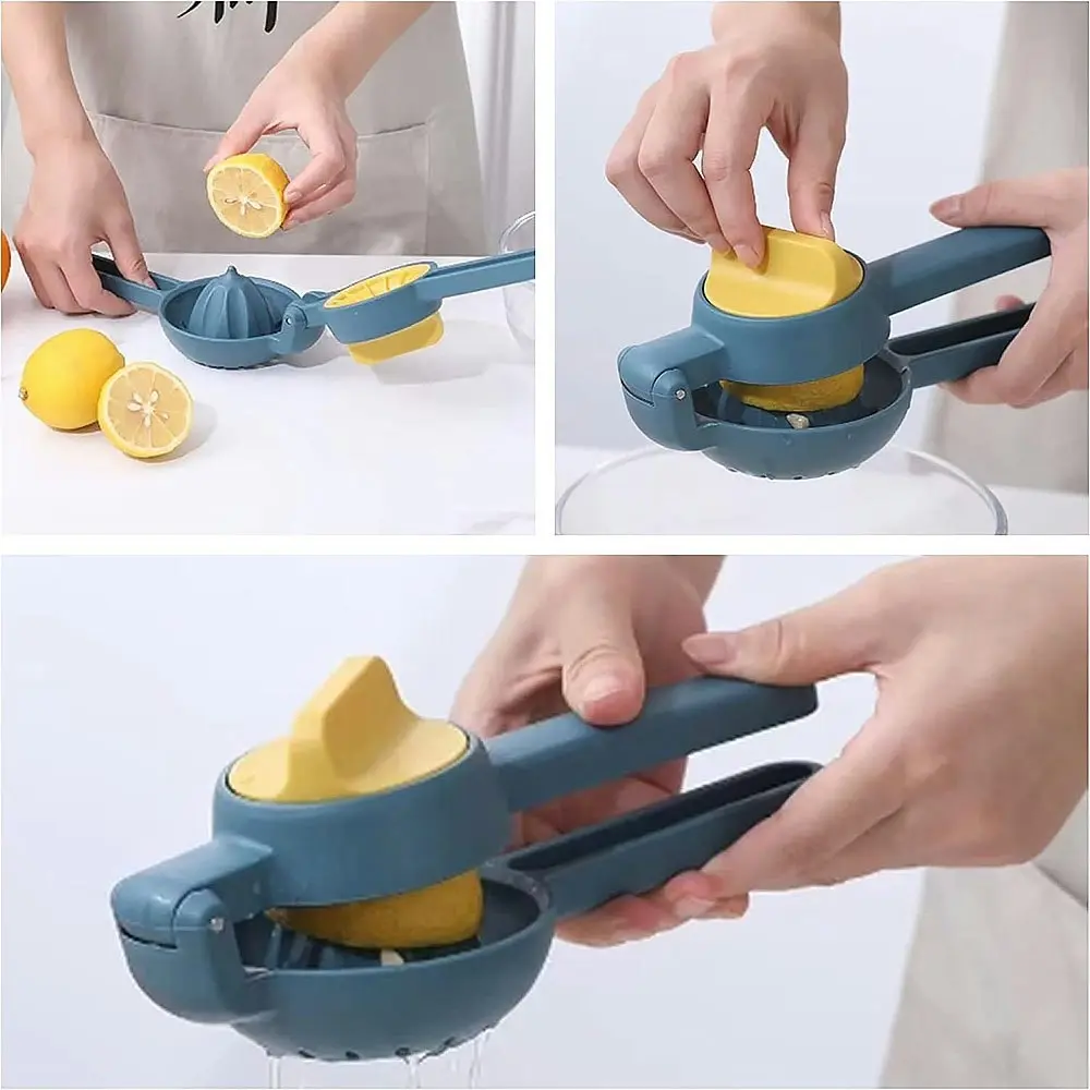 2pcs Manual Juicer Citrus Lemon Squeezer Fruit Juicer Hand Juicer Kitchen Tool