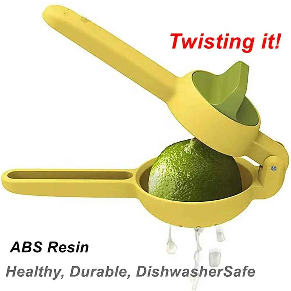 2pcs Manual Juicer Citrus Lemon Squeezer Fruit Juicer Hand Juicer Kitchen Tool