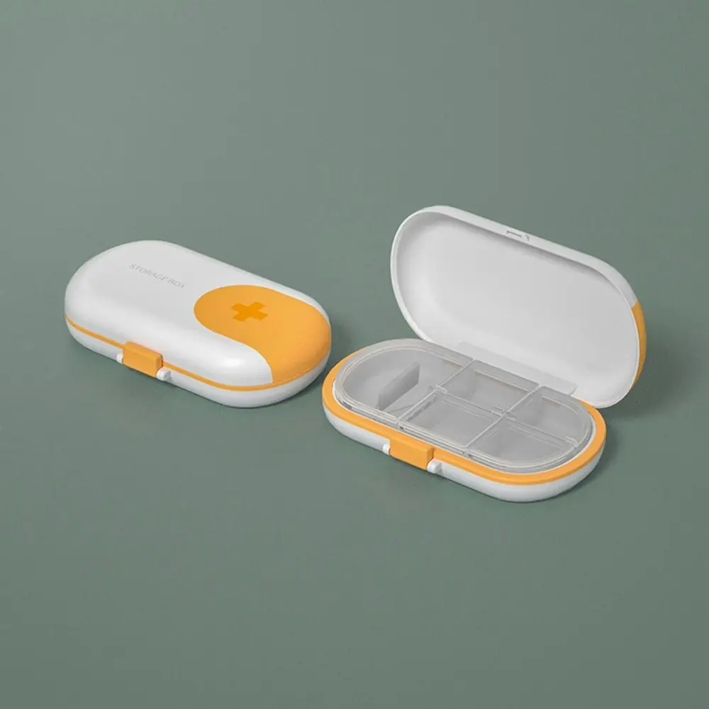 3 Pcs Portable Travel Pill Case Pill Box With Pill Cutter Organizer