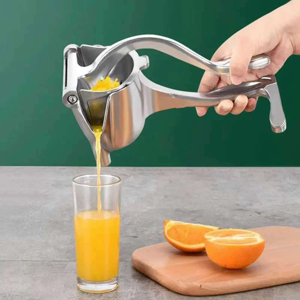 Stainless Steel Manual Juicer Hand Alloy Fruit Squeezer Juicer Extractor