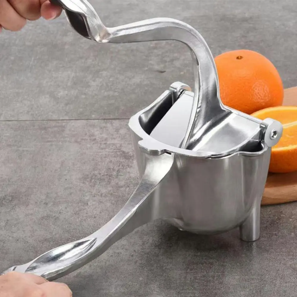 Stainless Steel Manual Juicer Hand Alloy Fruit Squeezer Juicer Extractor