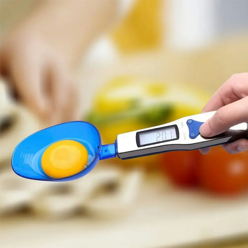 Kitchen Electronic Food Scale with 3 Measuring Spoons