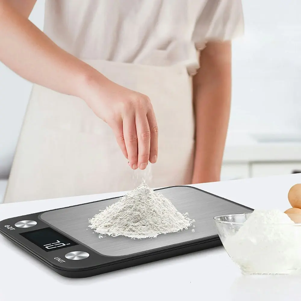 Stainless Electronic Kitchen Food Scale with LCD Display