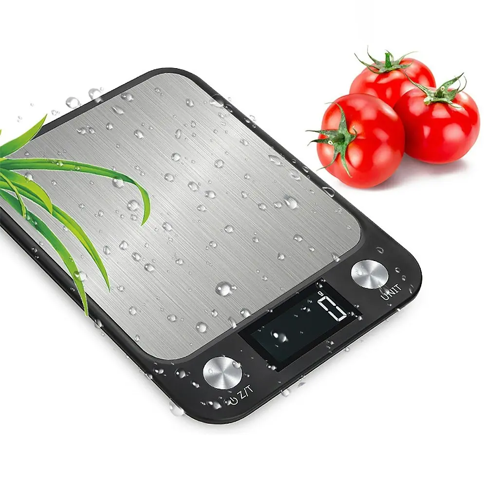 Stainless Electronic Kitchen Food Scale with LCD Display