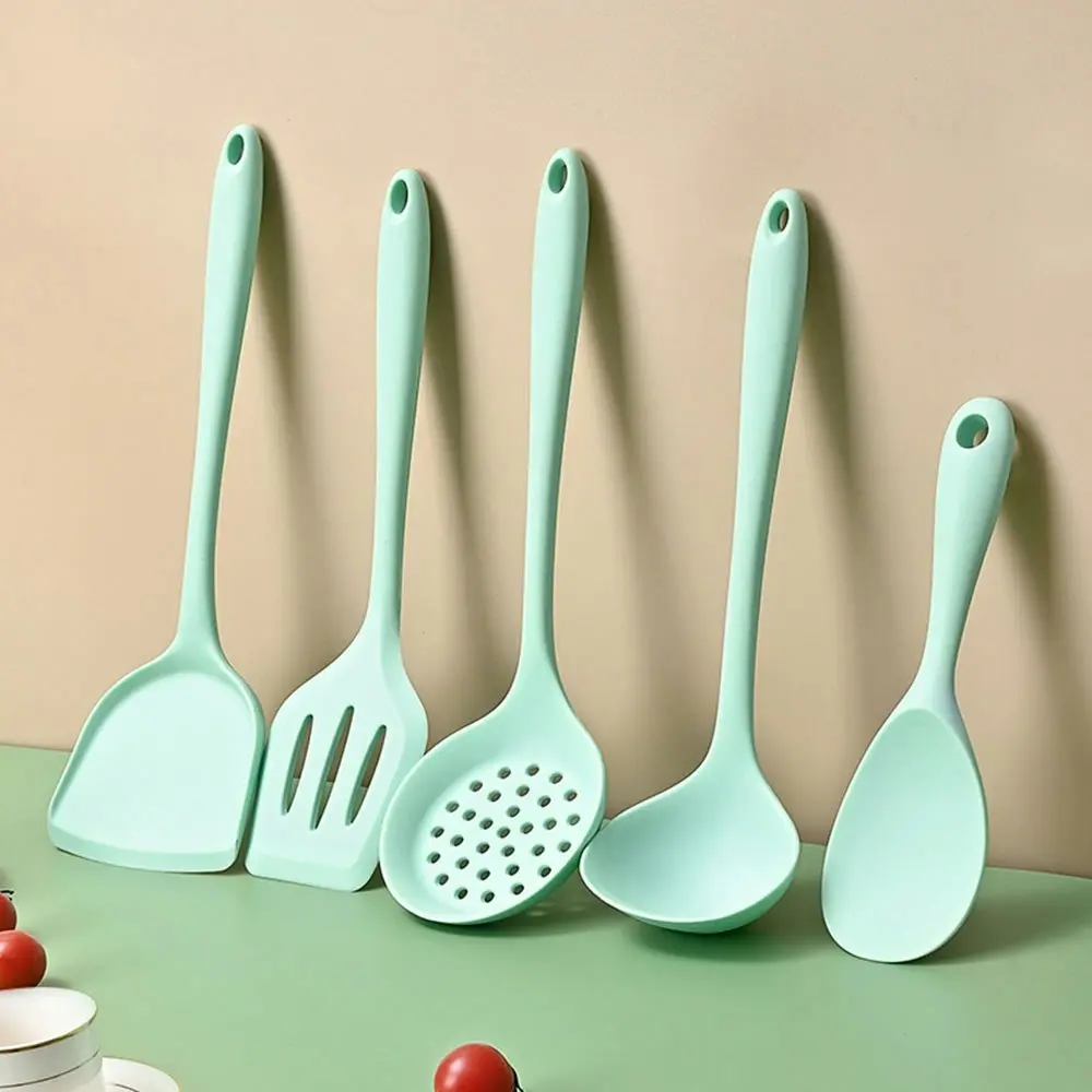 5 pcs Silicone non-stick cookware spatula set kitchenware set